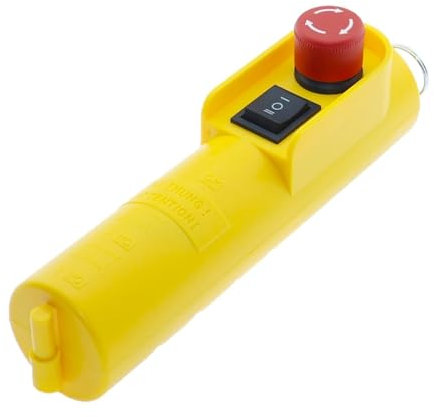 Contrôle de Grue, Palan électrique de contrôle de grue résistant à la pluie, opération directe COB-61DRH, avec bouton de commutation à tête de champignon d'arrêt d'urgence