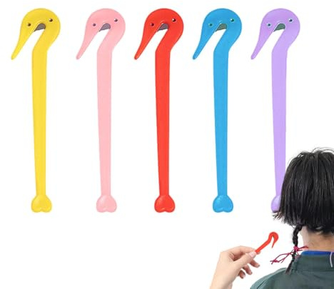 Hair Tie - Portable Hair Tie Tool | 5 Pieces Elastic Hair Rope Remover, Rubber Rope Remover Tool, Ponytail Cutter Tool, for Children and Women Accessories for