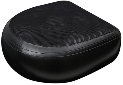Jcasbdn Siège de Bain à remous Gonflable Siège de Bain à remous Confortable réutilisable avec Aspiration et Maille 18.5x14.6x5.9 dans Un Booster Piscine Spa PVC Non Glisser pour Les Adultes