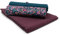 VmG-Store Musselin + Baumwollstoff Set farblich abgestimmt Double Gauze Stoff 100% Baumwollstoff Tex Standard 100 (Set25 Digital Flower Dunkel Petrol)