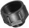 Unifizz 1 Pcs Threaded Reducing Bushing Nylon Adapter M20 Male to M25 Female Thread IP68 Waterproof Fitting Connector for Electrical and Industrial Use