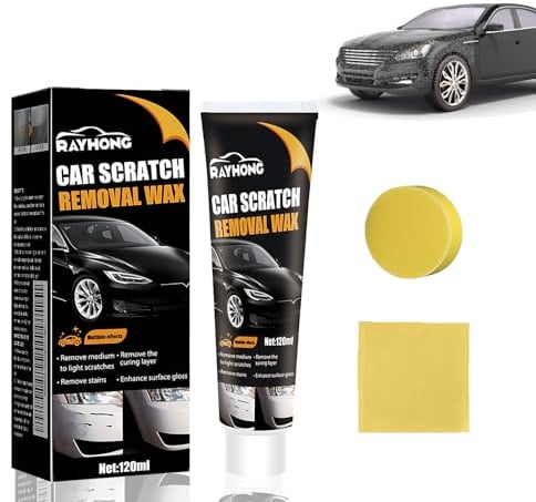 3er Set Auto Kratzer Entferner Politur Auto Kratzer Entfernen, Car Scratch Remover Für Leichte Kratzer, Fahrzeugpolitur Set Mit Mikrofasertuch, Die Beste Wahl für Liebhaber Der Autopflege