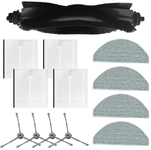 WIIYENA Pièces de rechange pour Hoover HG4 Hydro Pro, y compris les serpillères et les brosses, pièces de rechange pour aspirateur robot