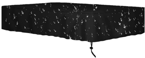 Billardtisch-Abdeckung – 9 Fuß 285 X 158 X 20 Cm, 450 G, 210D Oxford-Stoff, Robuster Schutz | Schützt Filz-Billards, Regen, Staub, Sonne, Gartenmöbel, -Tische, Terrassen, Spielzimmer, Zuhause,