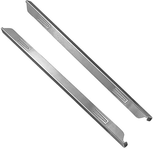 Opatiny Stainless Steel Oven Gap Filler for Kitchen, 58.4 cm, Heat Resistant Cooktop Gap Cover to Prevent Debris Between Stove and Countertop, 2-Pack