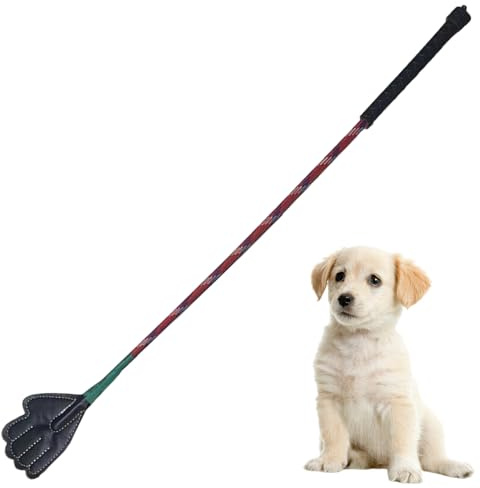 Target Stick Dog Flirt Pole, ausziehbares interaktives Training, tragbarer Flirt-Stock für kleine Hunde, multifunktionales Zubehör für Haustiere, Training mit Ma