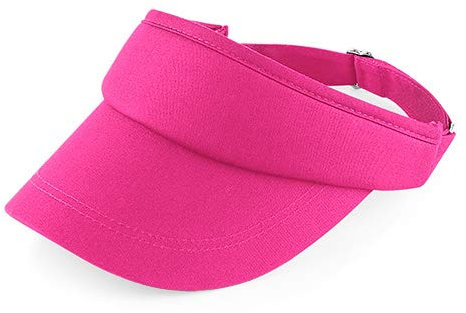 Beechfield B41 Sports Visor - Fuchsia