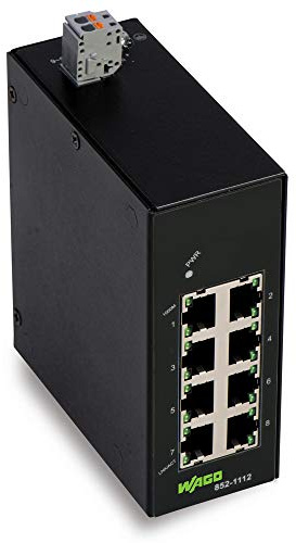 Wago 852-1112 Industrial Ethernet Switch 10/100 / 1000MBit/s