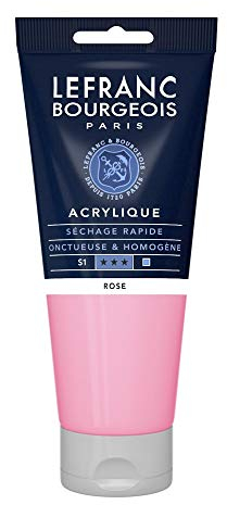 Lefranc Bourgeois Fine Acrylic Colore Acrilico, Rosa (Pink), 200 ml