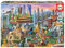 Educa 17979, Wahrzeichen Asiens, 1500 Teile Puzzle für Erwachsene und Kinder ab 12 Jahren, Reisen, Sehenswürdigkeiten
