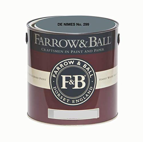 NEW Farrow & Ball Estate Emulsion 2,5 Liter - DE NIMES No. 299