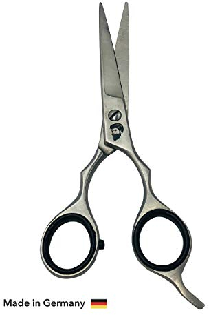 BEARD ELEGANCE Bart-Schere - Premium Friseur-Schere Für Den Perfekten Schnitt - Scharfe Und Präzise Qualitäts-Haar-Schere Für Bart- Und Kopfhaar - Made In Germany - 16cm