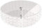 Manschin Laserdesign Acryl Tortenständer Rund Hochzeit einzelne Etagen Etagere Geburtstag Alu Ø 28 cm Durchmesser (Höhe 10cm)