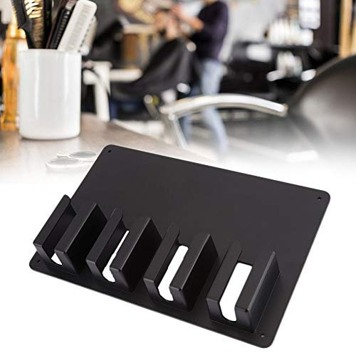 Support de rangement mural pour tondeuse à cheveux, outils de coupe de cheveux étagère pour salon de coiffure pour stocker des ciseaux de coupe de cheveux, balayage de cheveux cassés(01)