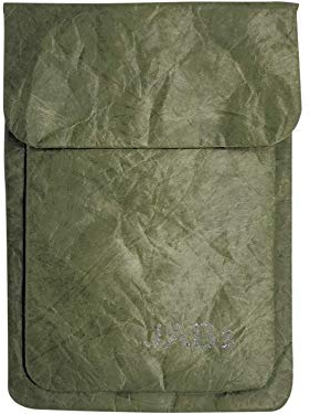 Iphepha - Laptop Tasche passend für MacBook Hülle Laptophülle Papier Notebook Bag kompatibel mit 13-14 Zoll Laptops MacBook Air MacBook Pro Retina IPad (13-14 Zoll, Dunkel-Grün)