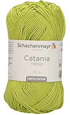 Schachenmayr Catania, 9801210-00298, Farbe:Fresh basil, Handstrickgarne