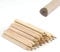 LUTER 24 Stück Kurze Sechskantstifte Bleistift Mini-Holzstifte Sechseckige Bleistifte Kurze Holzstifte Bulk für Vorschulkinder Kleinkinder Kindergarten Schule Zuhause (Dreieckig)