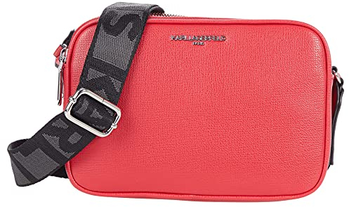 KARL LAGERFELD Damen Maybelle Crossbody Cross-Body, Crimsn