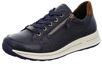 ARA Damen Osaka Sneaker, Blau Marrone Blau Nuts, 40 EU Weit