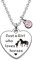 JMIMO Horse Necklace Horse Gifts for Girls