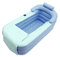 Frederimo - Baignoire gonflable 160 x 84 x 64 cm - Bleu - Pour adulte - Douche chaude - Bain de glace