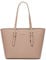 David Jones - Borsa Tote Shopper Capacità Media Donna - Borsa a Spalla Lavoro Manico Lungo PU Pelle - Borse a Mano A4 - Shopping Bag Sacchetto Ufficio Scuola Viaggio Città Quotidiana - Rosa