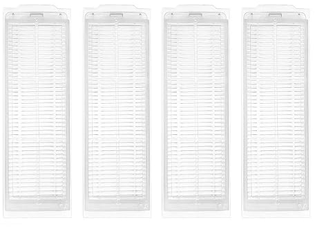 SUPENG Compatibile con Xiaomi Mi Robot Vacuum Mop 2S / 3C / XMSTJQR2S / B106CN Ricambi Spazzola Laterale Principale Filtro Hepa Mop Straccio Accessori in Tessuto (Color : 4 Hepa Filter)