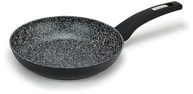 CosyChef Nova Bratpfanne 24 cm - Bratpfanne mit Antihaftbeschichtung - Granit Omlettpfanne Geeignet für alle Herdarten, auch Induktion - PFOA Frei