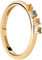 P D PAOLA PdPaola Damen-Damenring 925er Silber Zirkonia 54 Gold 32026535