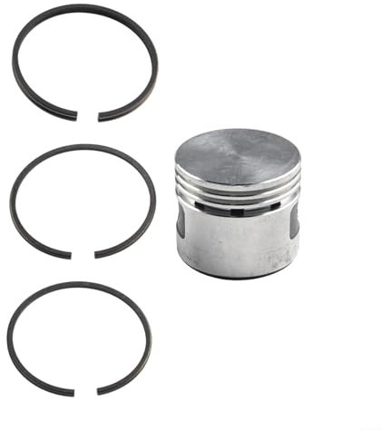 for HPLIVE Piston and Rings Set, Air Compressor Piston and Rings Set, Improve Air Tightness and Performance, Compatible with Multiple Cylinder Diameters(47 Piston 47 Rings)