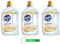 3 x Perla Detersivo Lavatrice Marsiglia Detersivo Liquido Per Bucato - Detersivo Liquido Detersivo per Lavatrici Marsiglia 37 lavaggi - 1850ml + Beni Culinari Portachiavi Gratis