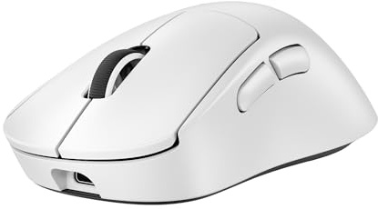 Logitech G PRO X Superlight 2 DEX Wireless Gaming Mouse, 60g pro-Grade Right-Handed Mouse with 5 programmable Buttons, USB-C Charging, 44k DPI Sensor, up to 8 kHz Polling for PC/Mac - White