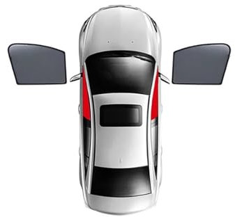 Parasol Ventanas Parasol Magnético para Ventana Coche para VW para Golf 6 Vi 2008 2009 2010 2011-2012, Cortina De Malla para Marco Parabrisas Delantero Parasoles Coche(2piece Front)