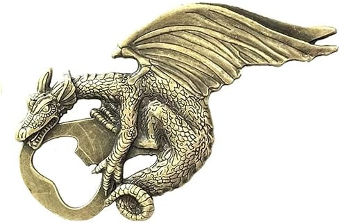 Dragon Bottle Opener, Mens Bottle Opener, Novelty Father’s Day Birthday Beer Gifts for Men Dad Boyfriend Husband