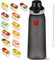 Maestrox Air Water Bottle 700ML with 13 Flavour Pods, Straw, Cleaning Brush Reusable Air Water Bottle BPA Free & Leak Proof Design Portable Tritan Material Zero Sugar For Daily Use