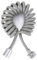 CKryzillix Duschschlauch,Brauseschlauch 2/3/4 Meter Frühling Dusche Schlauch Flexible Telefon Linie Dusche Schlauch Kunststoff Anti-wrap for Badezimmer Wasser wc Bidet Sprayer(3.0M)
