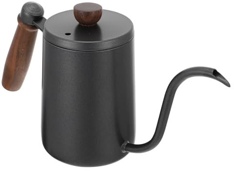 ABOOFAN Cafetera Inoxidable 600Ml Hervidor de Boca Larga Diseño Elegante para Café y Recipiente para Estufas para Hogar y Oficina