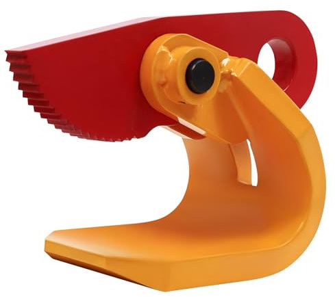 Morsetto di sollevamento orizzontale 1,5T, apertura ganasce, max. 50 mm, dispositivo di sollevamento orizzontale, morsetto per piastra in lamiera, morsetto orizzontale, adatto per durezza del