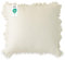 TOCOMOA Kissenbezug 40x40 2er Set - Rüschen Kissenbezüge Öko-Tex Zertifiziert, Kissenhülle Weich und Hypoallergen, Kopfkissenbezug 40x80cm mit Hotelverschluss Beige
