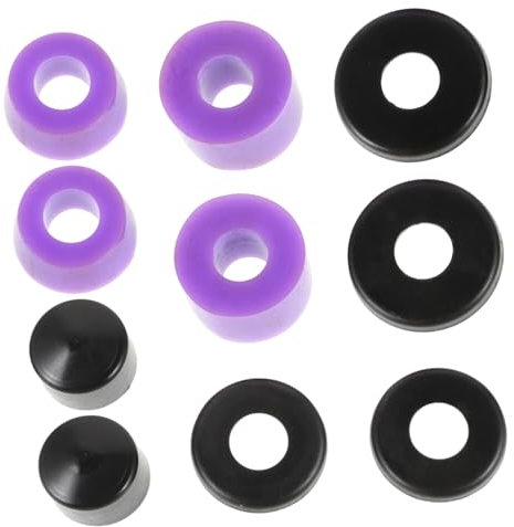 YARNOW Skateboard Stoßdämpfer Bushings Skate Achsen Skateboard Bushings Hard Skateboard Truck Axle Washers Skateboard Truck Bushings Skateboard Teile Bones Bushings