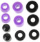 YARNOW Skateboard Stoßdämpfer Bushings Skate Achsen Skateboard Bushings Hard Skateboard Truck Axle Washers Skateboard Truck Bushings Skateboard Teile Bones Bushings