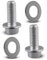2Pcs Blade Bolt Set Fit for Honda HRC215 HRS216 HRR216 HRN216 HRX217 Lawn Mower Rotary Blade, Replace 90105-VA3-J01 Bolt 90502-VG3-000 Washer