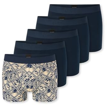 Schiesser Herren 5 Pack Boxershorts Bio Baumwolle Multipack - 95/5 Organic
