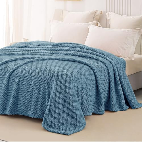 Whale Flotilla Kuscheldecke Decke Flauschig Sofadecke 150x200 cm | Schieferblau, Fleecedecke, Weiche und Warme Wohndecke Tagedecke für Jahreszeiten, Leicht und Kuschelig