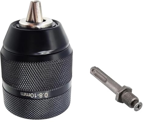 TKCC7 0.8-10mm 2-13mm Threaded Keyless Metal Drill Chuck Quick Grip Adapter Hex SDS Square Shanks Impact Screwdriver Tap Wrench Chucks .AT7