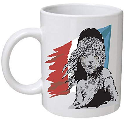AwanHeart Banksy Les Miserables Mug