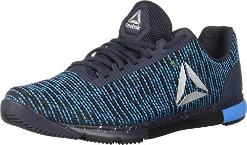 Reebok Speed Tr Flexweave Herren Crosstrainer, Blau (Heritage Marineblau/Cyan/Schwarz), 39.5 EU