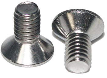 (100 Stück) -M5x12mm ISO 10642 A2 V2A Senkschrauben mit Innensechskant DIN 7991