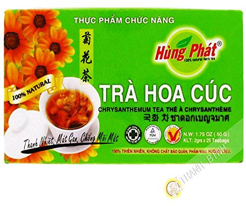 A base di erbe tè crisantemo APPESO PHAT 50g Vietnam - Confezione da 3 pz