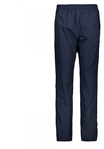 CMP - Pantalon imperméable femme avec doublure et zips latéraux sur toute la longueur, Noir Bleu, XL